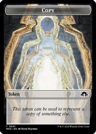 Copy // Treasure Double-Sided Token (MH3-1 // 34) - Modern Horizons 3