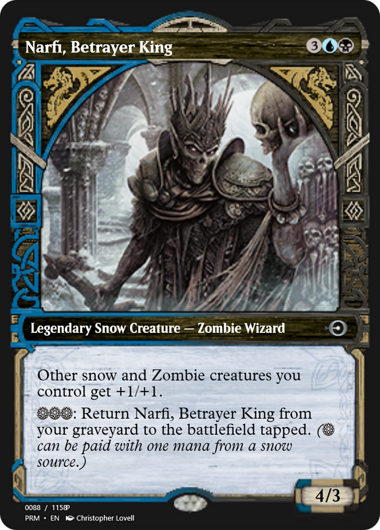 Narfi, Betrayer King (PRM-88376) - Magic Online Promos