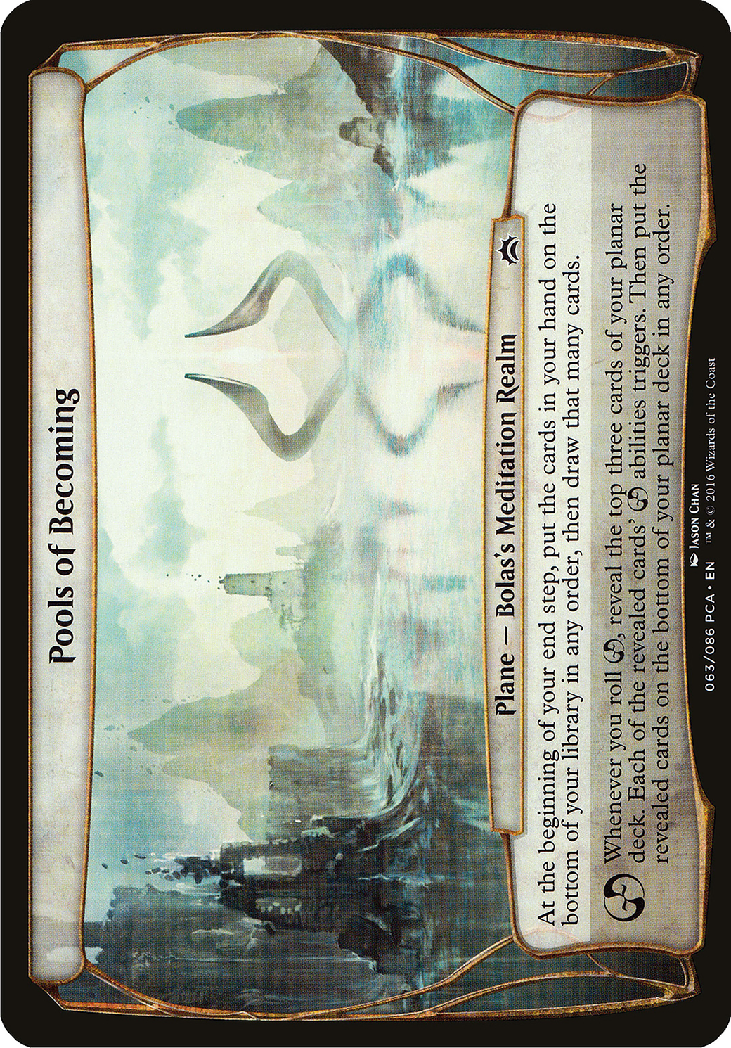 Pools of Becoming (OVER-) - Planechase Anthology Planes