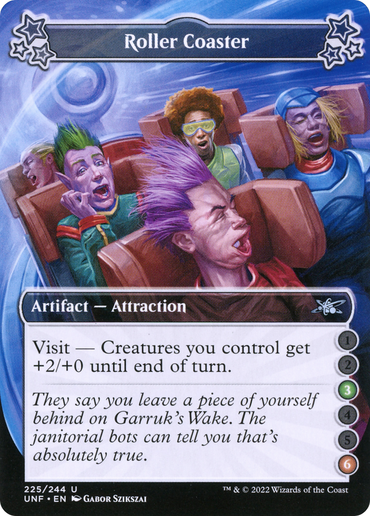 Roller Coaster (3-6) (UNF-225B) - Unfinity Foil