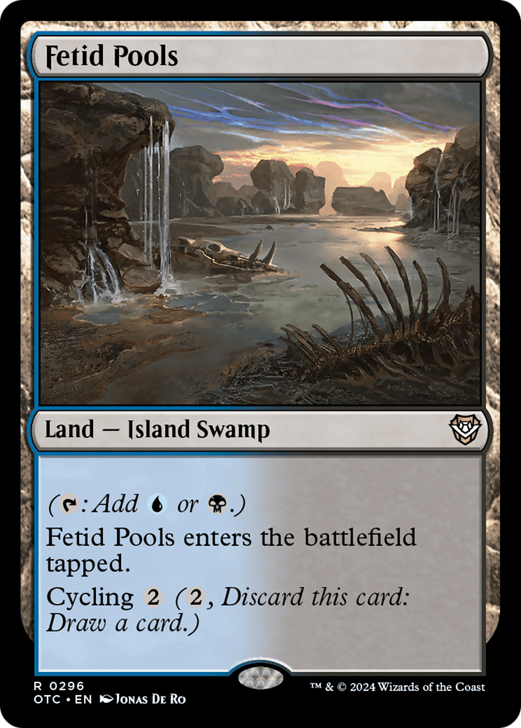 Fetid Pools⁣ - Commander: Outlaws of Thunder Junction⁣ (Rare)⁣ [296]