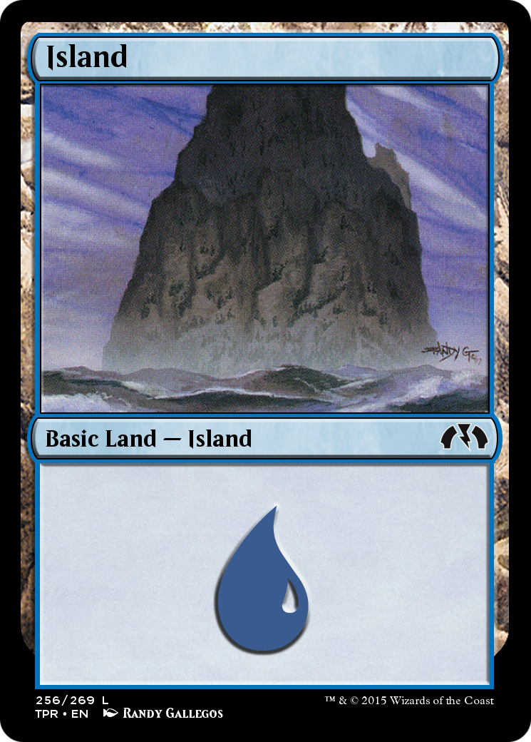 Island (TPR-256) - Tempest Remastered Foil