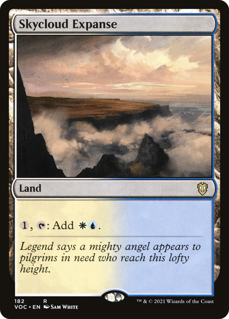 Skycloud Expanse (VOC-182) - Crimson Vow Commander