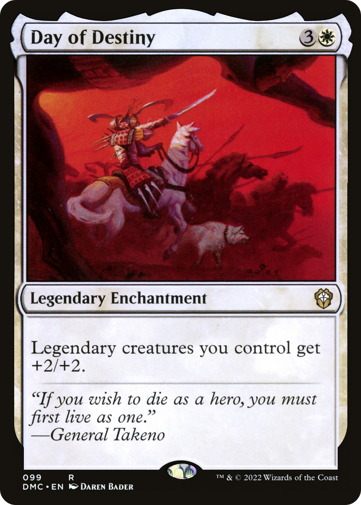 Day of Destiny⁣ - Commander: Dominaria United⁣ (Rare)⁣ [99]