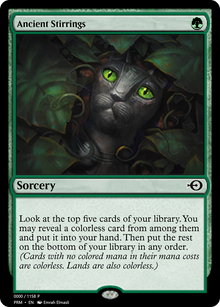 Ancient Stirrings (PRM-70944) - Magic Online Promos Foil