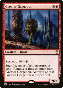 Greater Gargadon⁣ - Commander Legends: Battle for Baldur's Gate: Extras⁣ (Rare)⁣ [796]