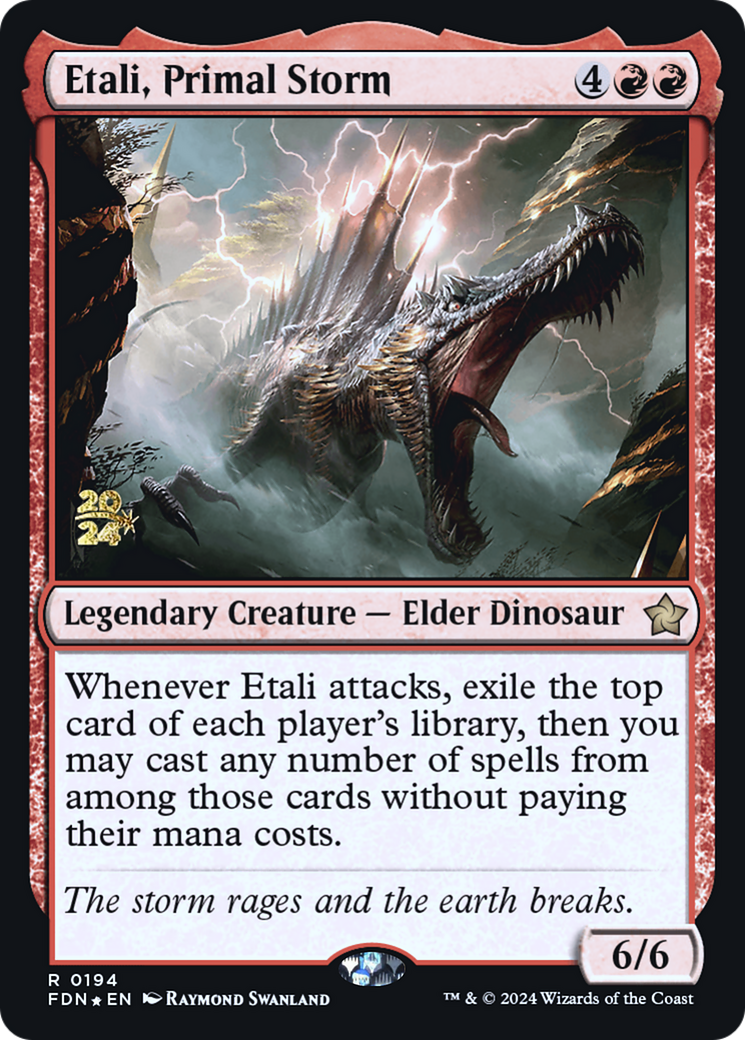Etali, Primal Storm (PRE-194S) - Foundations Promos Foil