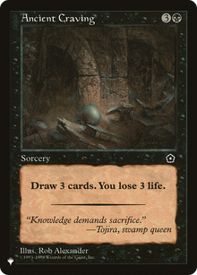 Ancient Craving (LIST-P02-62) - The List