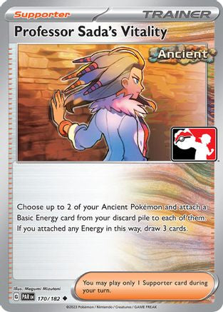 Professor Sada's Vitality 170/182  Prize Pack Series Cards - Uncommon
