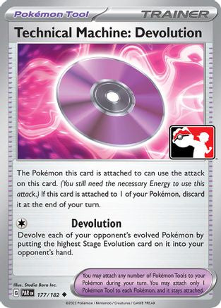 Technical Machine: Devolution 177/182  - Holofoil Prize Pack Series Cards - Uncommon