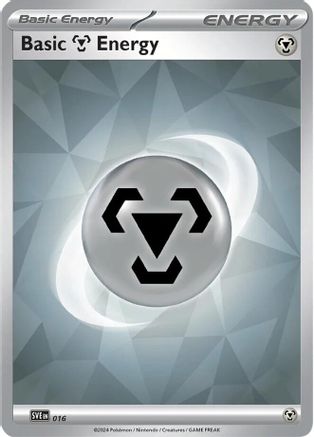 Basic Metal Energy 016  SVE Scarlet & Violet Energies - Common