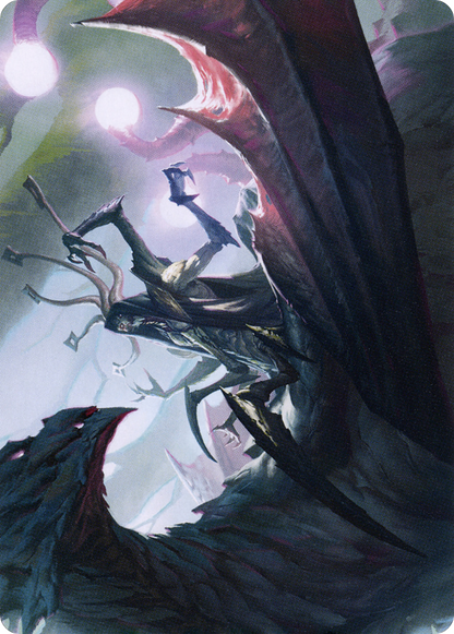 Specter of the Fens // Specter of the Fens (ASTX-011) - Strixhaven Art Series (Borderless) Foil