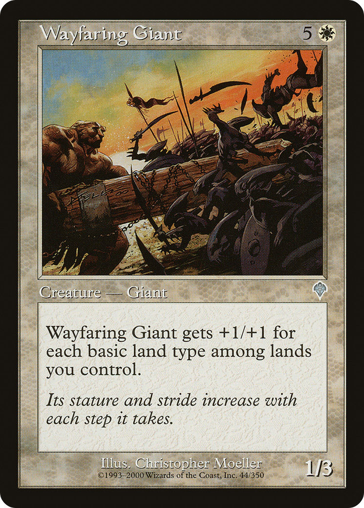 Wayfaring Giant (INV-044) - Invasion