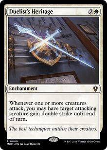 Duelist's Heritage⁣ - Commander: Murders at Karlov Manor⁣ (Rare)⁣ [60]