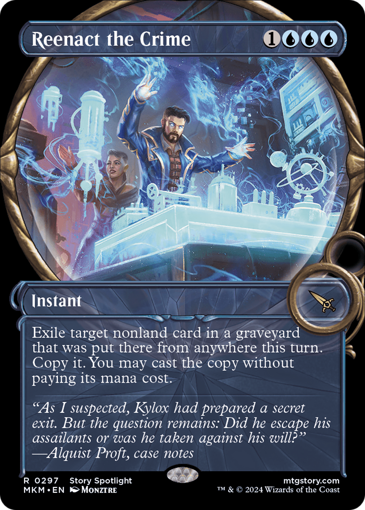 Reenact the Crime (Showcase) (MKM-297) - Murders at Karlov Manor: (Showcase)