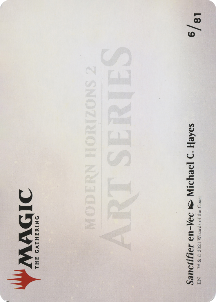 Sanctifier en-Vec // Sanctifier en-Vec (AMH2-006) - Modern Horizons 2 Art Series (Borderless) Foil