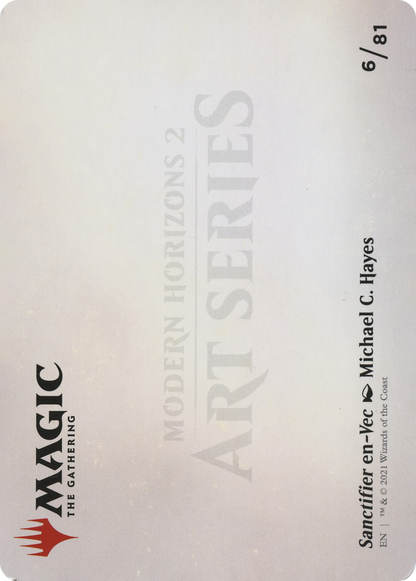 Sanctifier en-Vec // Sanctifier en-Vec (AMH2-006) - Modern Horizons 2 Art Series (Borderless) Foil