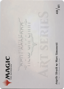 Angelic Sleuth // Angelic Sleuth (ASNC-048) - New Capenna Art Series (Borderless)