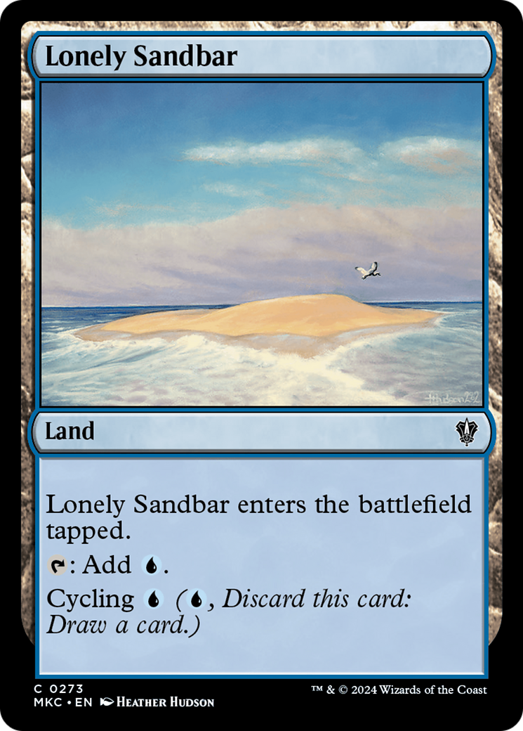 Lonely Sandbar⁣ - Commander: Murders at Karlov Manor⁣ (Common)⁣ [273]