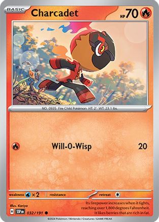 Charcadet 032/191  SV08 Surging Sparks - Common