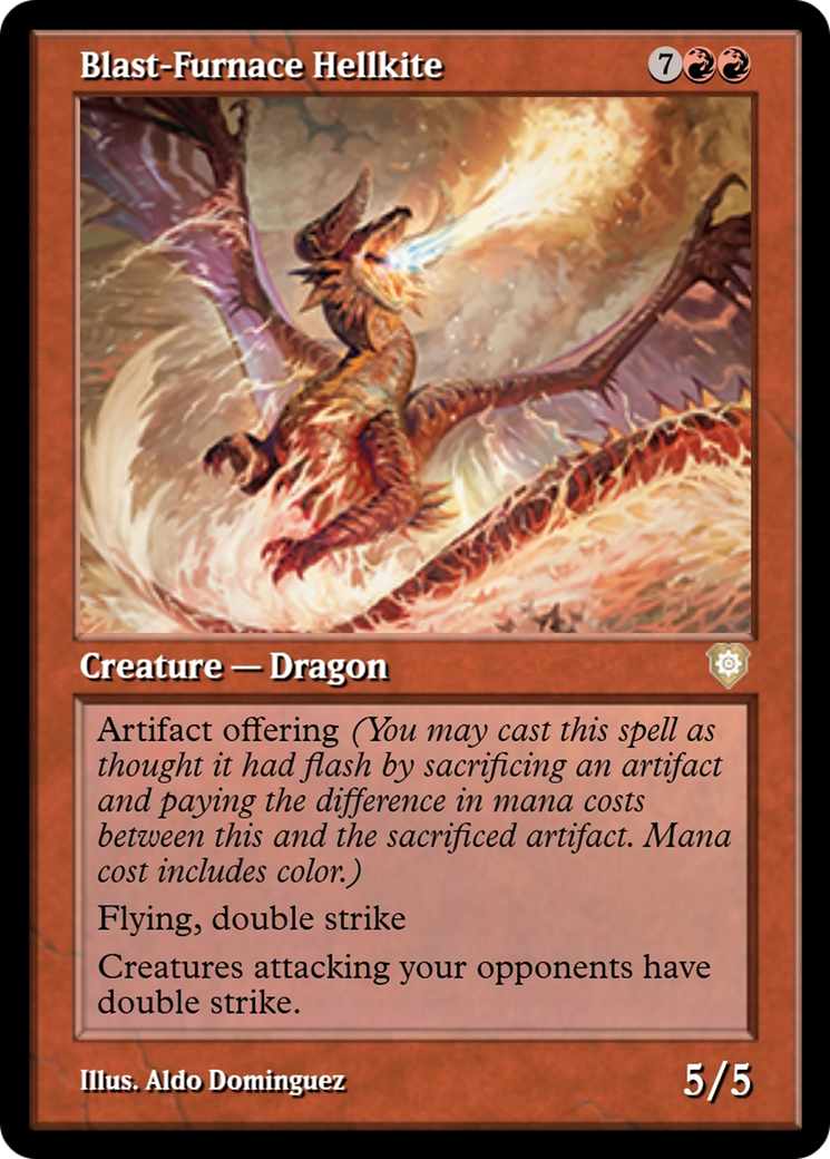Blast-Furnace Hellkite (PRM-105736) - Magic Online Promos