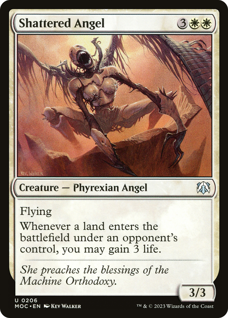 Shattered Angel⁣ - Commander: March of the Machine⁣ (Uncommon)⁣ [206]