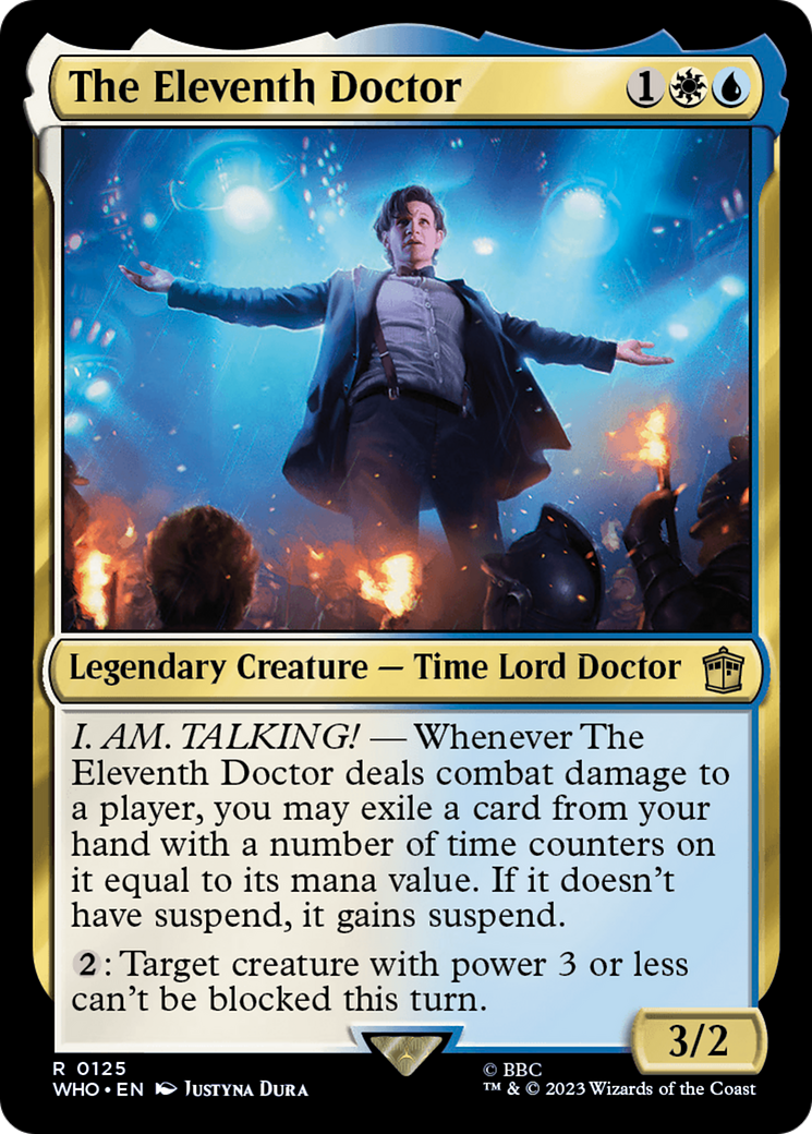 The Eleventh Doctor⁣ - Universes Beyond: Doctor Who⁣ (Rare)⁣ [125]