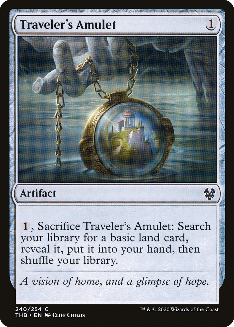 Traveler's Amulet⁣ - Theros Beyond Death⁣ (Common)⁣ [240]