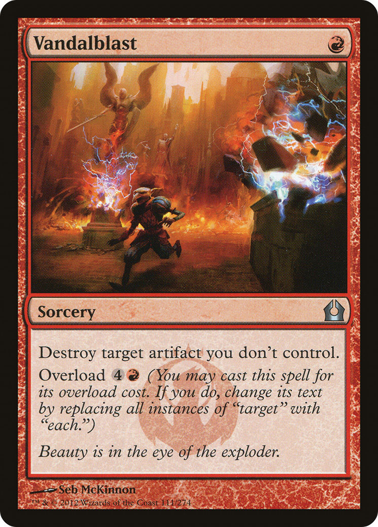 Vandalblast (RTR-111) - Return to Ravnica Foil