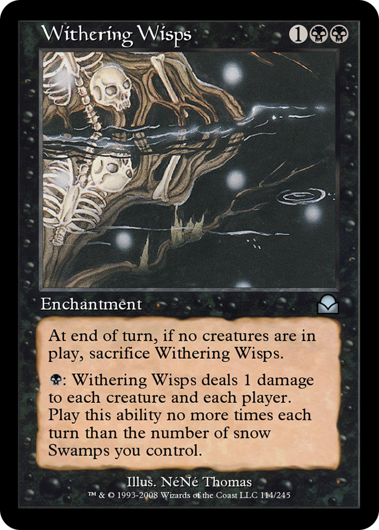 Withering Wisps (ME2-114) - Masters Edition II Foil