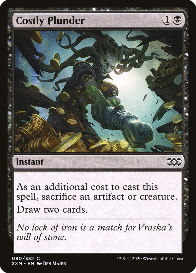 Costly Plunder (2XM-080) - Double Masters Foil