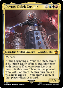 Davros, Dalek Creator (V.1)⁣ - Universes Beyond: Doctor Who⁣ (Mythic)⁣ [1]