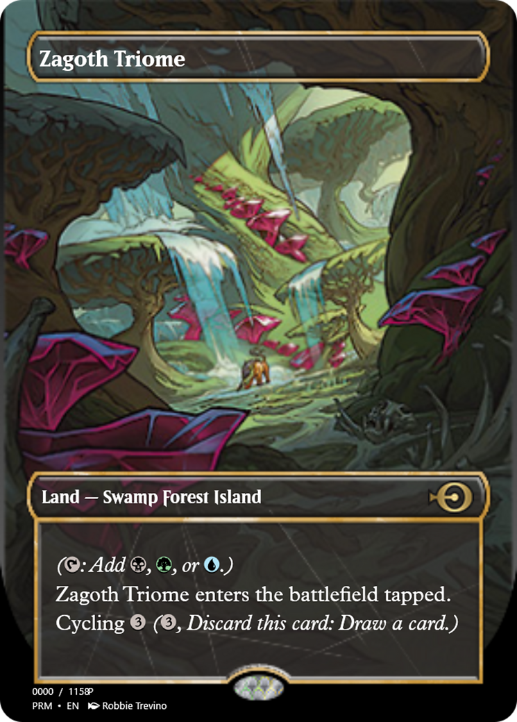 Zagoth Triome (PRM-80947) - Magic Online Promos Foil