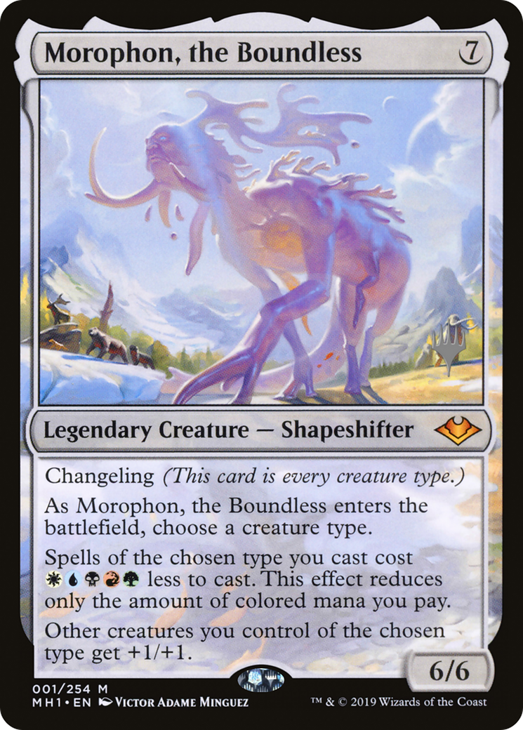 Morophon, the Boundless (PPMID-01P) - Modern Horizons Promos Foil