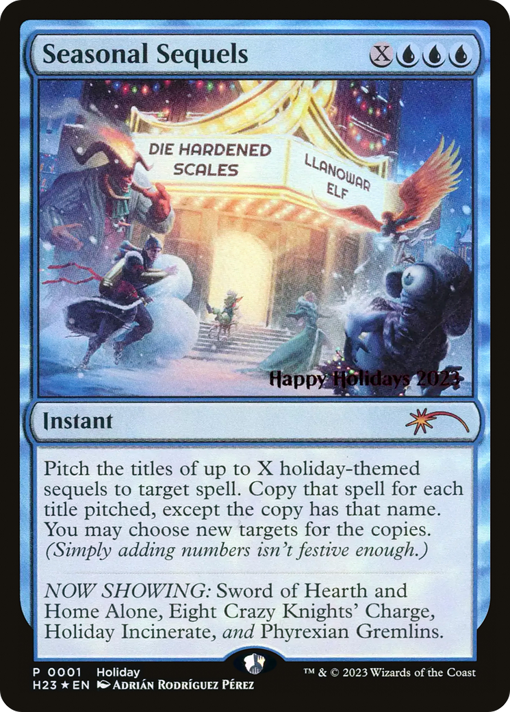Seasonal Sequels (SPECIAL-023) - Happy Holidays Foil