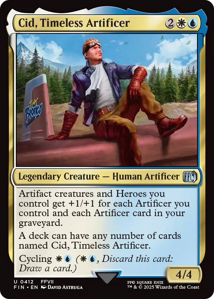 Cid, Timeless Artificer (FIN-412) - FINAL FANTASY