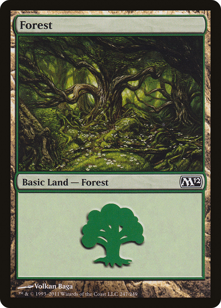 Forest (247) (M12-247) - Magic 2012