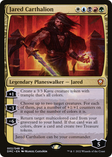 Jared Carthalion⁣ - Commander: Dominaria United⁣ (Mythic)⁣ [2]