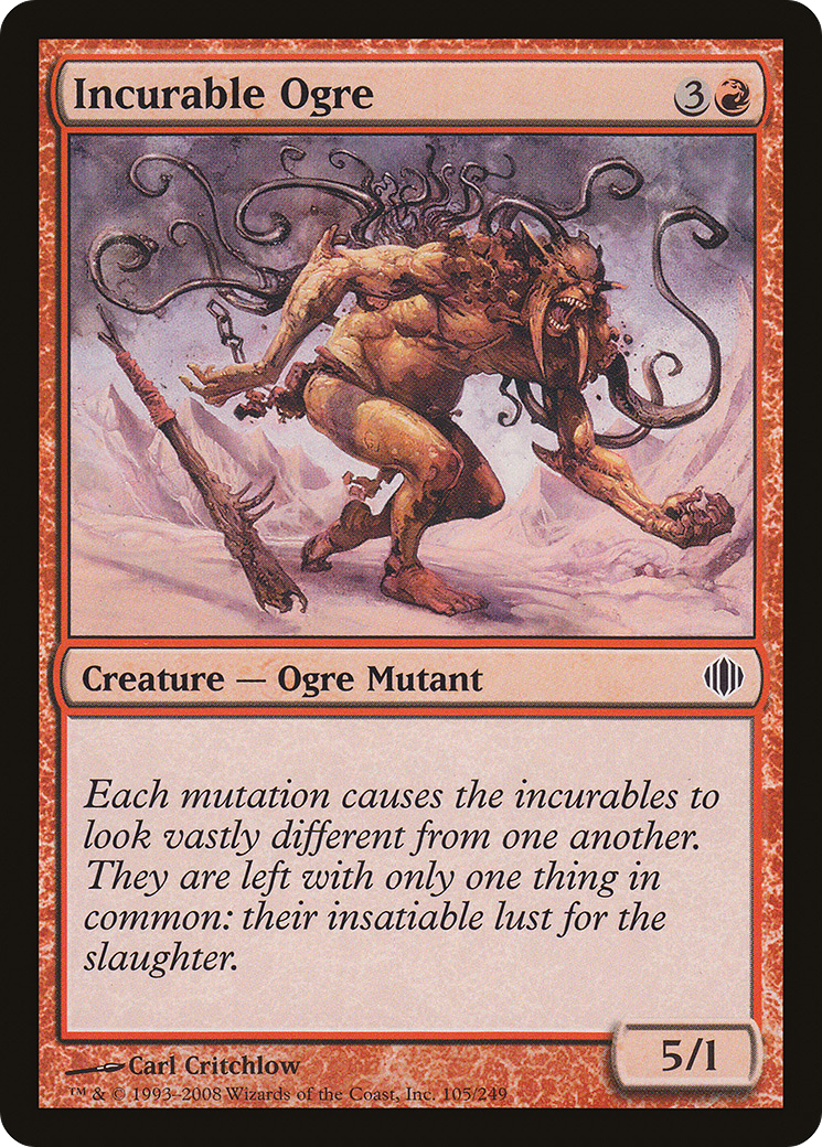 Incurable Ogre (ALA-105) - Shards of Alara