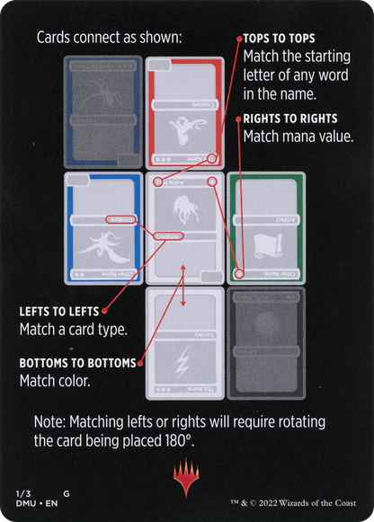 Dominarioes // Dominarioes (cont'd) (MDMU-001) - Dominaria United Minigames Foil