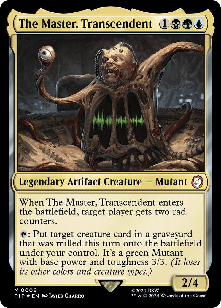 The Master, Transcendent⁣ - Universes Beyond: Fallout⁣ (Mythic)⁣ [6]