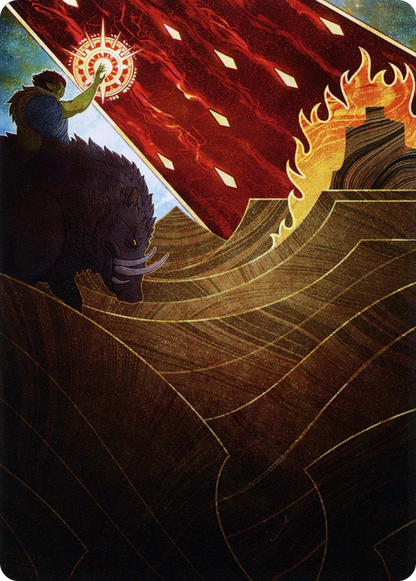 Stone Rain // Stone Rain (ASTX-077) - Strixhaven Art Series (Borderless) Foil