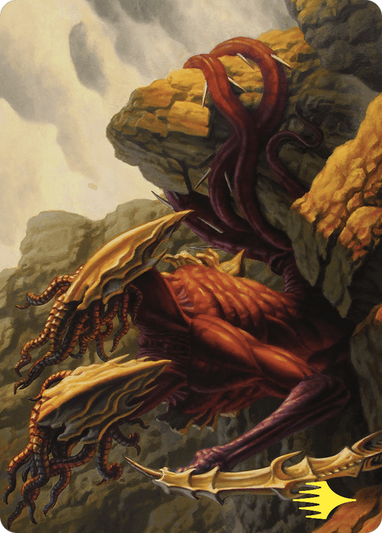 Two-Headed Sliver // Two-Headed Sliver (ACMM-079) - Commander Masters Art Series (Borderless)