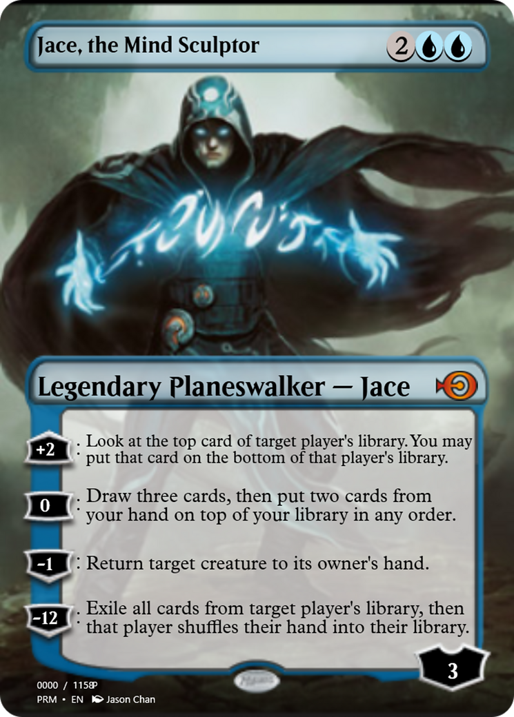 Jace, the Mind Sculptor (PRM-82878) - Magic Online Promos