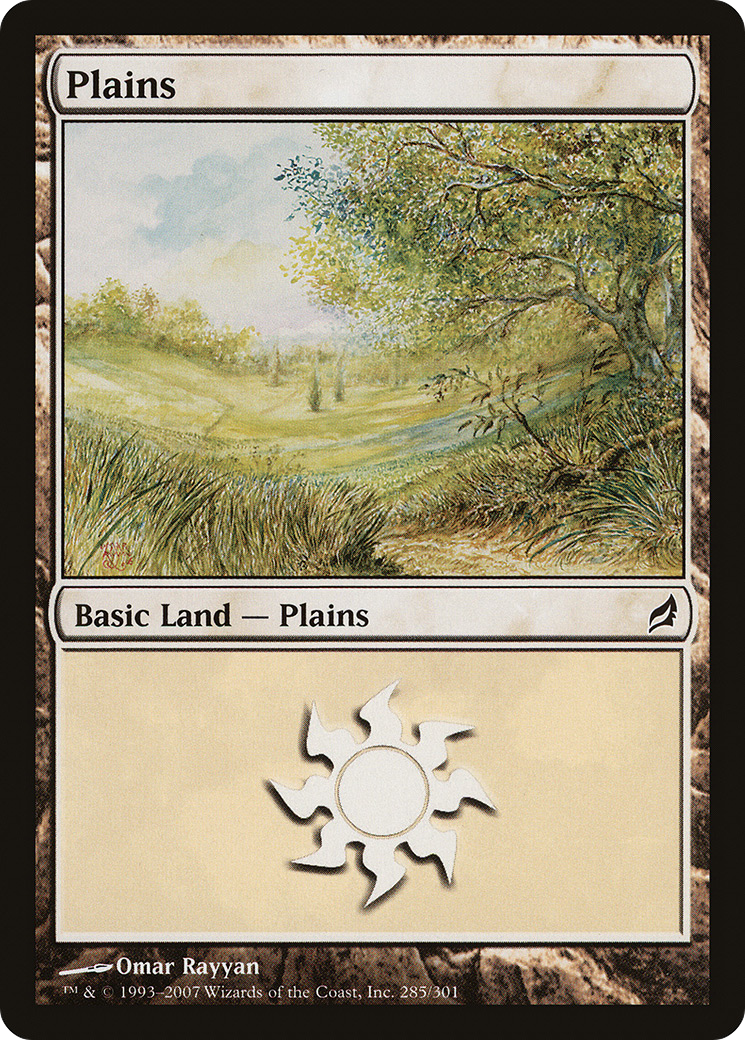 Plains (285) (LRW-285) - Lorwyn Foil