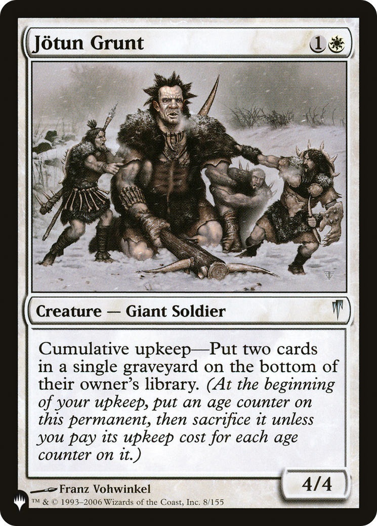 Jotun Grunt (LIST-CSP-8) - The List