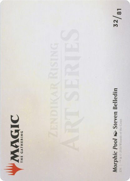 Morphic Pool // Morphic Pool (AZNR-032) - Zendikar Rising Art Series (Borderless)