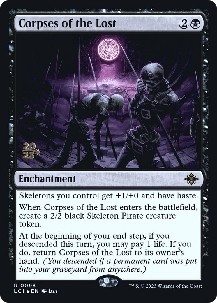 Corpses of the Lost (PRE-98S) - The Lost Caverns of Ixalan Promos Foil