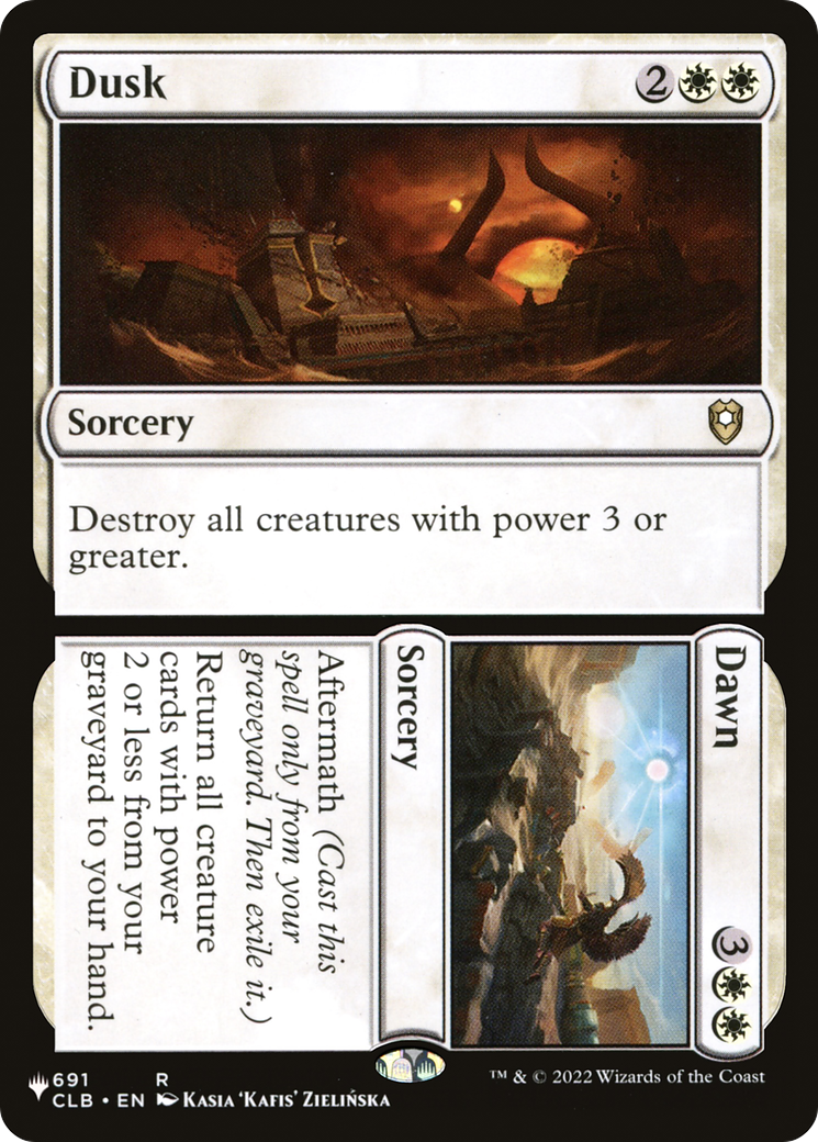 Dusk // Dawn (LIST-CLB-691) - The List