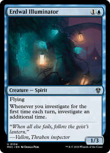 Erdwal Illuminator⁣ - Commander: Murders at Karlov Manor⁣ (Uncommon)⁣ [104]